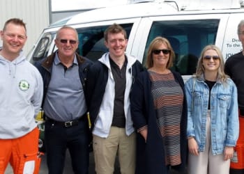Carlisle ladder fall man thanks medics who saved his life