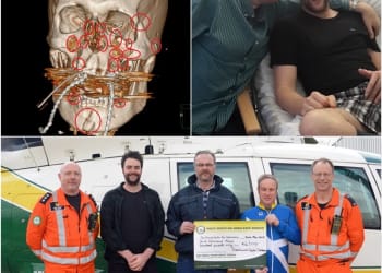 Grizedale Forest bikers thank medics after head-on crash