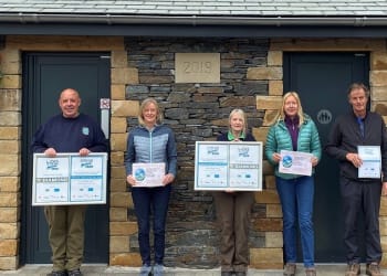 Cheers for Cumbria holiday park’s two chains of honour