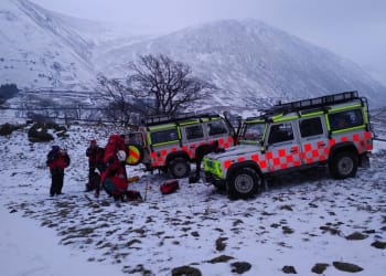Cumbria’s mountain rescue teams Christmas Day callouts