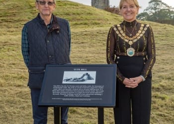 Tute Hill information panel unveiled