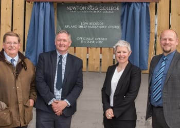 Opening of landmark Newton Rigg College Sheep Centre helps underpin UK farming industry