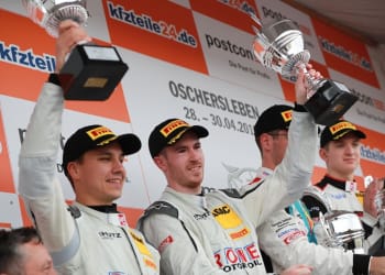 Podium Delight For Carlisle’s MacDowall On ADAC GT Masters Debut