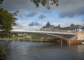 UK’s first stainless steel road bridge officially opens at Pooley Bridge
