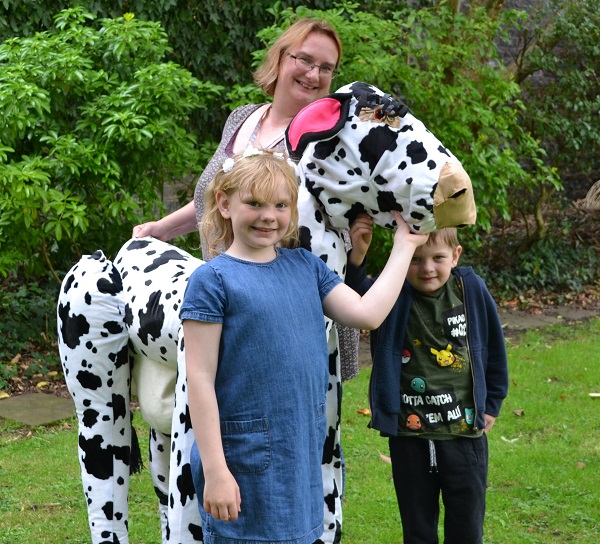 Prism Arts Youth Theatre invite you to come and meet Clarissa the cow ...