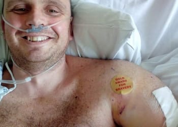 Cumbria biker’s road safety plea after having arm amputated following head-on crash