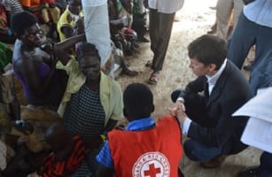 Cumbria MP Rory Stewart visits Uganda