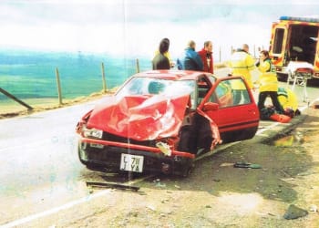 Motorcyclist involved in Alston crash praises GNAAS