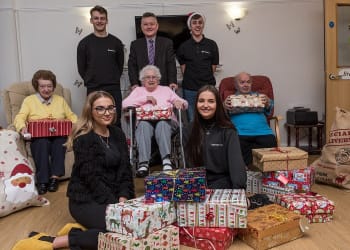 Sellafield Apprentice’s Shoe Box Appeal brings joy to the elderly