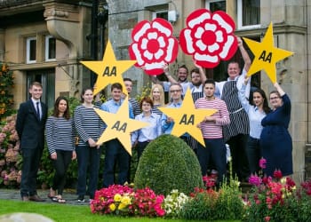 Langdale Chase awarded 4 stars and 2 rosettes in AA inspection