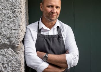 Celebrity chef Simon Rogan
