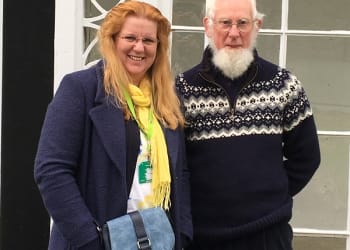 Former policeman enjoys return trip to Ambleside campus