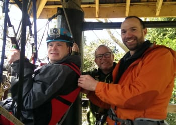 Buy a Treetop Trek voucher and help the Bendrigg Trust
