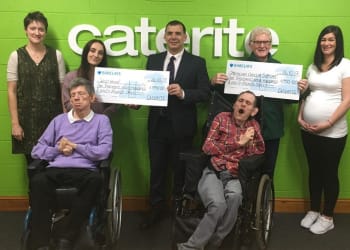 Caterite support local charities