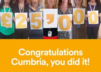 Water wise West Cumbria folk net £25,000 for Hospice at Home