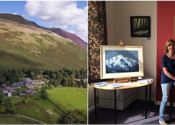 How living on a mountain inspired Art in Extraordinary Places