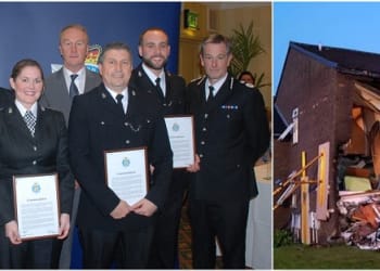 Teamwork hailed as officers commended for Penrith fire actions