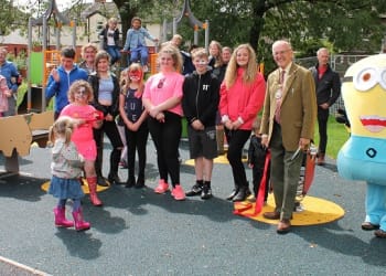 Family joy as new Kendal play area opens