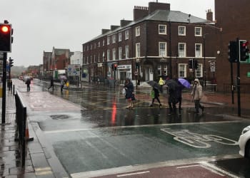 Teen driver knocked over female pedestrian on Carlisle city centre crossing