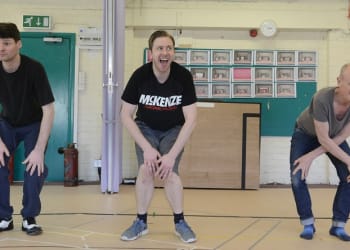 Jeeves & Wooster in rehearsals – coming soon to Theatre by the Lake