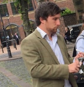 Thomas Wilkinson-Dover leaving Carlisle Crown Court.