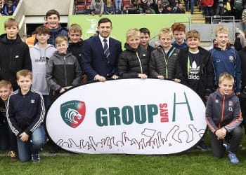 Penrith RFC youngsters share matchday with Leicester Tigers