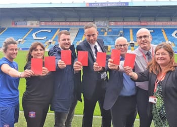 Police unite with Carlisle United for county-wide Domestic Abuse campaign