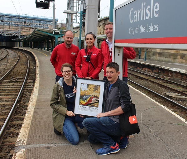 Virgin Trains Welcomes ‘all The Stations Couple To Carlisle