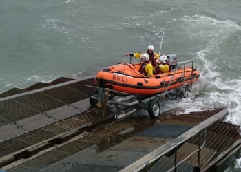 Barrow RNLI Lifeboat called to assist windsurfer in difficulty