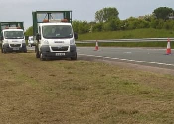 Distington bypass clean up