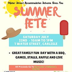 Water Street Summer Fete is open to all