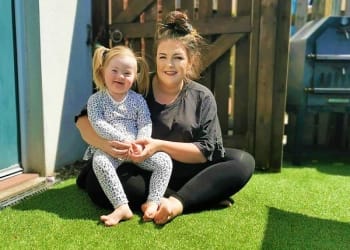Flooring donation supports Down’s syndrome ambassador