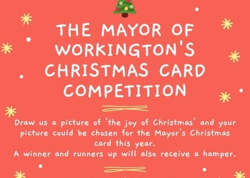 Workington Mayor Launches Christmas Card Competition