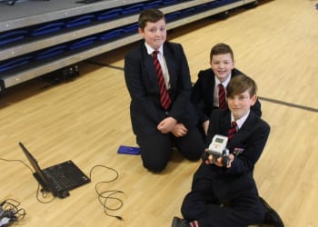 St Benedict’s students take part in Robotics Challenge