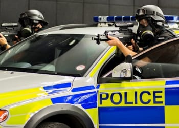Terror police raid address in Moss Side