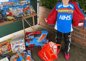 Six-year-old entrepreneur raises £660 for local children’s ward