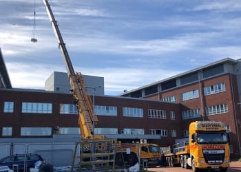 Exciting milestone as CT scanner is delivered