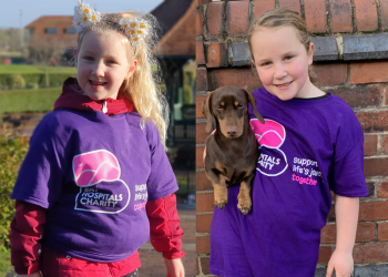 Two young fundraisers invited for VIP tour of Furness General Hospital after raising more than £3,000