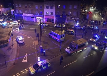 Emergency services dealing with ‘major incident’ in Finsbury Park after van driven into crowd