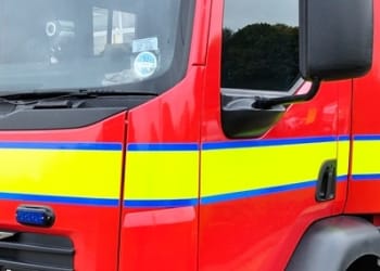 Fire crews rescue stranded sheep