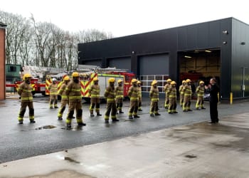 New firefighters for Cumbria graduate