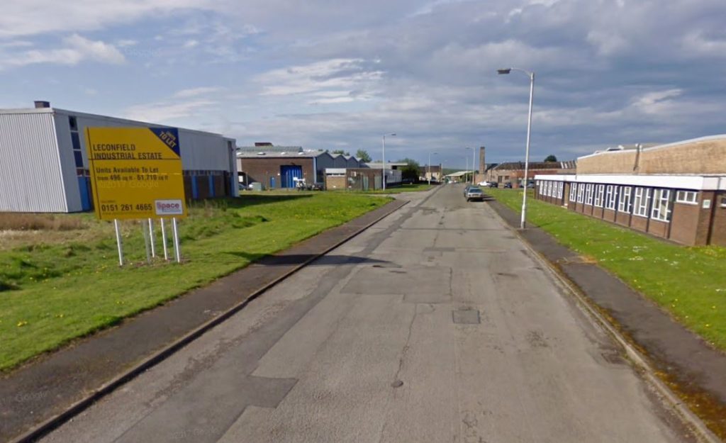 Four fire engines were called to a blaze involving shipping containers at Leconfield Industrial Estate in Cleator Moor.