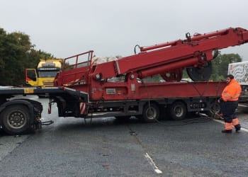 M6 northbound reopen after lorry crash
