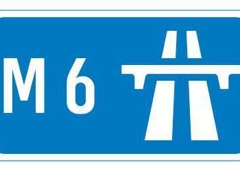 M6 traffic at standstill due to collision