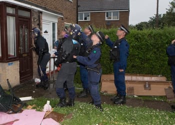 Five men arrested after raids in Stockport
