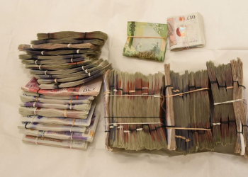 Three cash mules carrying £60,000 in plastic bags jailed