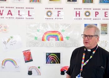 WATCH: Walls of Hope for north Cumbria’s NHS staff
