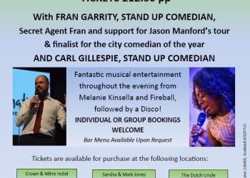 Carlisle comedy night will raise funds for NSPCC