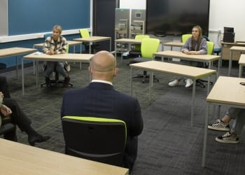 Ofsted Chief Inspector given warm welcome in West Cumbria