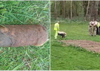 WATCH: Bomb disposal blow up WWII shell in Carlisle park